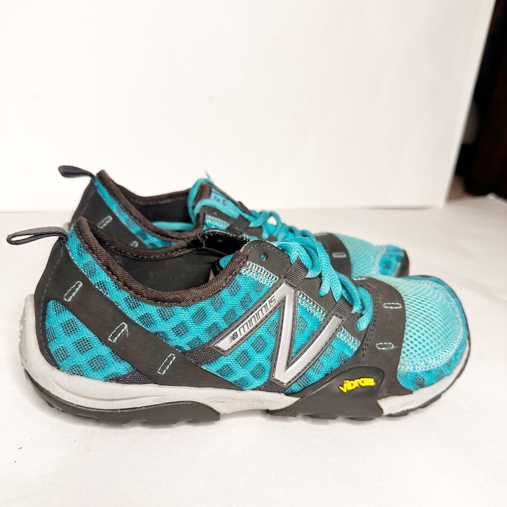 New Balance Minimus Teal Trail Running Shoes
